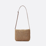 Crochet Patchwork Flap Woven Crossbody Bag - in Mulicolor | Arvea Bags