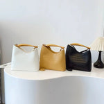 Crocodile Pattern Top - Handle Bag – Elegant Crossbody and Shoulder Handbag - in Black | Arvea Bags