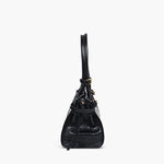 Diana | Sleek Vegan Leather Shoulder Bag – Minimalist & Versatile - in Black | Arvea Bags