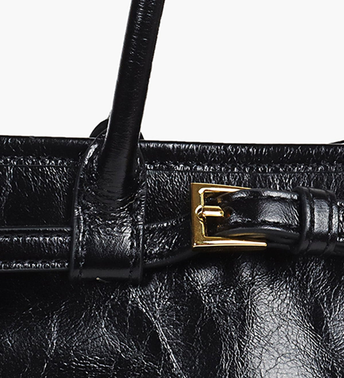 Diana | Sleek Vegan Leather Shoulder Bag – Minimalist & Versatile - in Black | Arvea Bags