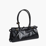 Diana | Sleek Vegan Leather Shoulder Bag – Minimalist & Versatile - in Black | Arvea Bags