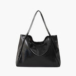 Diane Shopper Bag – Spacious Tote Handbag with Minimalist Design - in Black | Arvea Bags