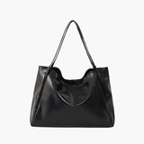Diane Shopper Bag – Spacious Tote Handbag with Minimalist Design - in Black | Arvea Bags