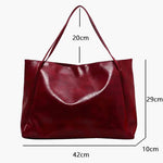 Diane Shopper Bag – Spacious Tote Handbag with Minimalist Design - in Blue | Arvea Bags