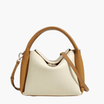 Elara | Soft Tan Leather Handbag – Elegant & Versatile - in Beige | Arvea Bags
