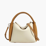 Elara | Soft Tan Leather Handbag – Elegant & Versatile - in Beige | Arvea Bags