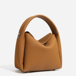 Elara | Soft Tan Leather Handbag – Elegant & Versatile - in Brown | Arvea Bags