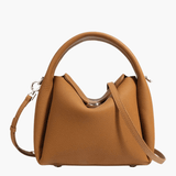 Elara | Soft Tan Leather Handbag – Elegant & Versatile - in Brown | Arvea Bags