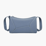 Elarielle | Contemporary Taupe Leather Shoulder Bag – Sleek & Versatile - in Blue | Arvea Bags