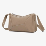 Elarielle | Contemporary Taupe Leather Shoulder Bag – Sleek & Versatile - in Blue | Arvea Bags