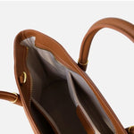 Eleanor | Ivory Leather Tote Bag – Elegant & Timeless - in Green | Arvea Bags