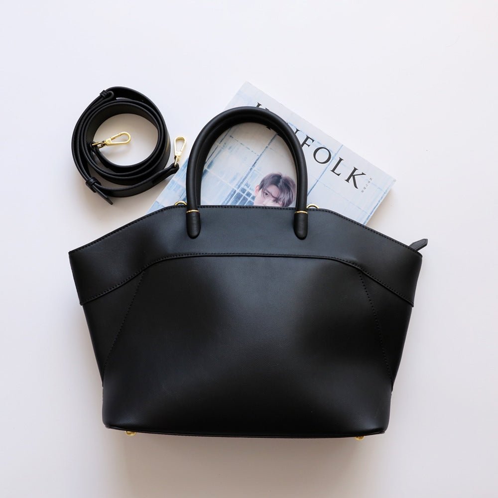 Eleanor | Ivory Leather Tote Bag – Elegant & Timeless - in Green | Arvea Bags