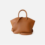Eleanor | Ivory Leather Tote Bag – Elegant & Timeless - in Green | Arvea Bags