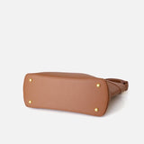 Eleanor | Ivory Leather Tote Bag – Elegant & Timeless - in Green | Arvea Bags