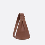Elegant Crossbody Shoulder Bag with Drop Shape Design - in Brown | Arvea Bags