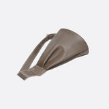 Elegant Crossbody Shoulder Bag with Drop Shape Design - in Khaki | Arvea Bags