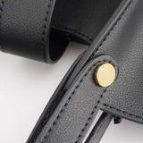 Elegant Structured Tote Bag with Front Pouch Detail - in Black | Arvea Bags