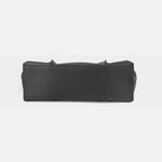 Elegant Structured Tote Bag with Front Pouch Detail - in Black | Arvea Bags