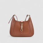 Elena | Luxe Black Leather Shoulder Bag – Classic & Chic - in Brown | Arvea Bags