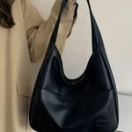 Elise | Minimalist Black Tote – Effortless Chic & Everyday Functionality - in Black | Arvea Bags