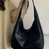 Elise | Minimalist Black Tote – Effortless Chic & Everyday Functionality - in Black | Arvea Bags