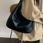 Elise | Minimalist Black Tote – Effortless Chic & Everyday Functionality - in Brown | Arvea Bags