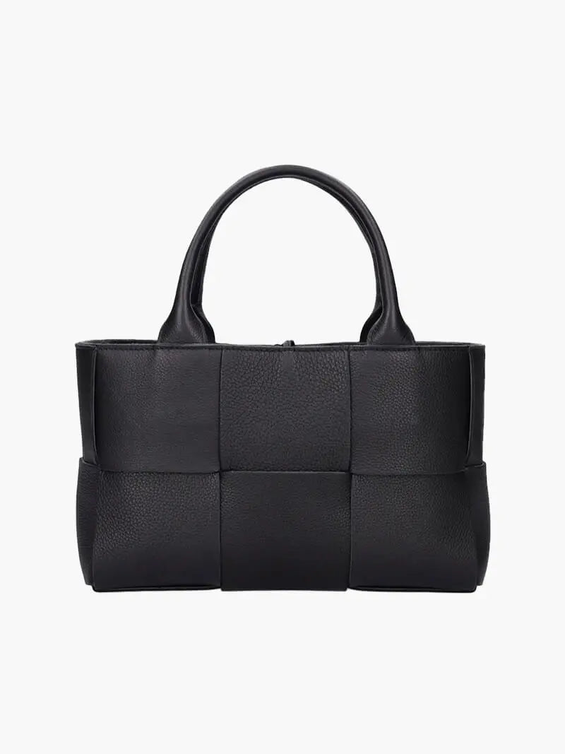 Elsa | Sophisticated Tote Bag - in Black | Arvea Bags
