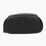Elthia | Classic Black Convertible Leather Backpack – Timeless & Versatile - in Black | Arvea Bags