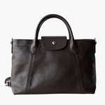 Evelyn | Brown Leather Tote Bag – Classic & Versatile - in Brown | Arvea Bags