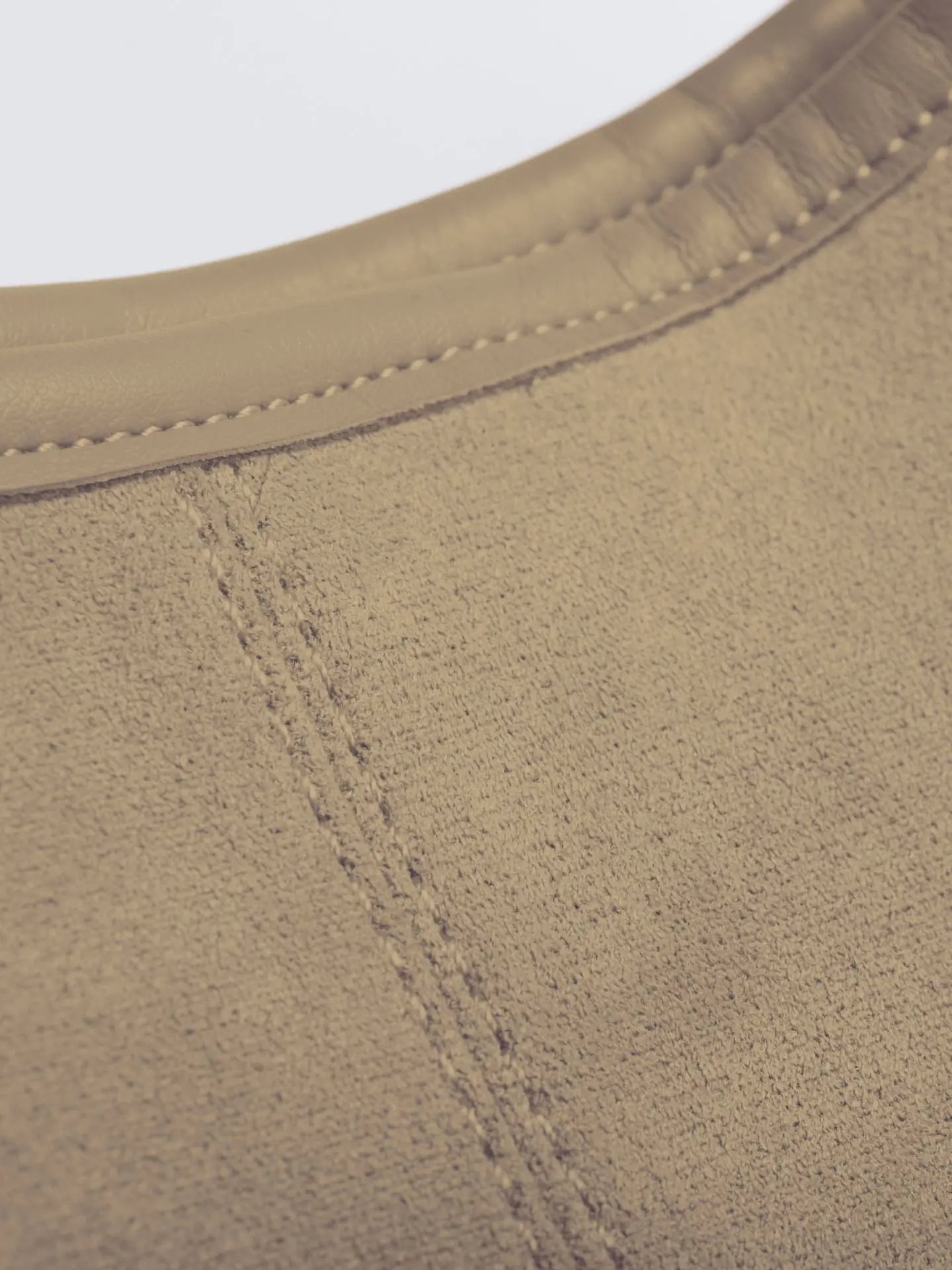 Evie | Minimal Vegan Suede Hobo Bag – Timeless & Chic - in Black | Arvea Bags