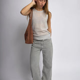 Evie | Minimal Vegan Suede Hobo Bag – Timeless & Chic - in Coffee | Arvea Bags