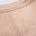 Evie | Minimal Vegan Suede Hobo Bag – Timeless & Chic - in Olive | Arvea Bags