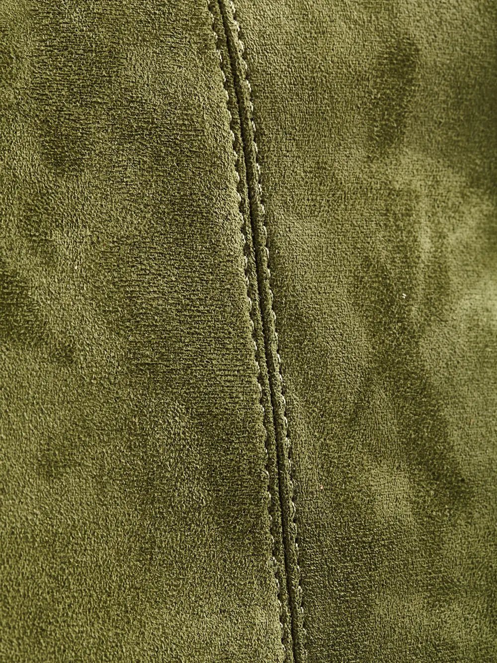 Evie | Minimal Vegan Suede Hobo Bag – Timeless & Chic - in Olive | Arvea Bags