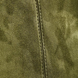Evie | Minimal Vegan Suede Hobo Bag – Timeless & Chic - in Olive | Arvea Bags