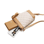 Evienne | Beige Woven Crossbody Bag – Casual Elegance & Everyday Versatility - in Beige | Arvea Bags