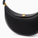 Fay Leather Shoulder Bag Designer Hobo Bag for Women - in Black | Arvea Bags