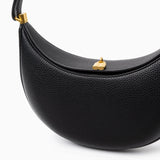 Fay Leather Shoulder Bag Designer Hobo Bag for Women - in Black | Arvea Bags
