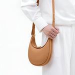 Fay Leather Shoulder Bag Designer Hobo Bag for Women - in Classic Brown | Arvea Bags