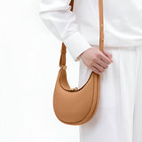 Fay Leather Shoulder Bag Designer Hobo Bag for Women - in Classic Brown | Arvea Bags
