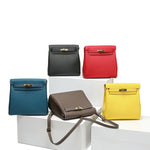 Halia | Elegant Black Leather Backpack – Stylish, Chic & Functional - in Black | Arvea Bags