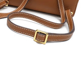 Halia | Elegant Black Leather Backpack – Stylish, Chic & Functional - in Black | Arvea Bags
