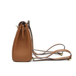 Halia | Elegant Black Leather Backpack – Stylish, Chic & Functional - in Black | Arvea Bags