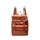 Handcrafted Leather Backpack – Durable Everyday Rucksack for Office & Commuting - in Light Brown | Arvea Bags