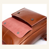 Handcrafted Leather Backpack – Durable Everyday Rucksack for Office & Commuting - in Light Brown | Arvea Bags