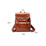 Handcrafted Leather Backpack – Durable Everyday Rucksack for Office & Commuting - in Light Brown | Arvea Bags