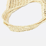 Handwoven Crochet Tote Bag – Lightweight & Stylish - in Beige | Arvea Bags