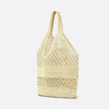 Handwoven Crochet Tote Bag – Lightweight & Stylish - in Beige | Arvea Bags