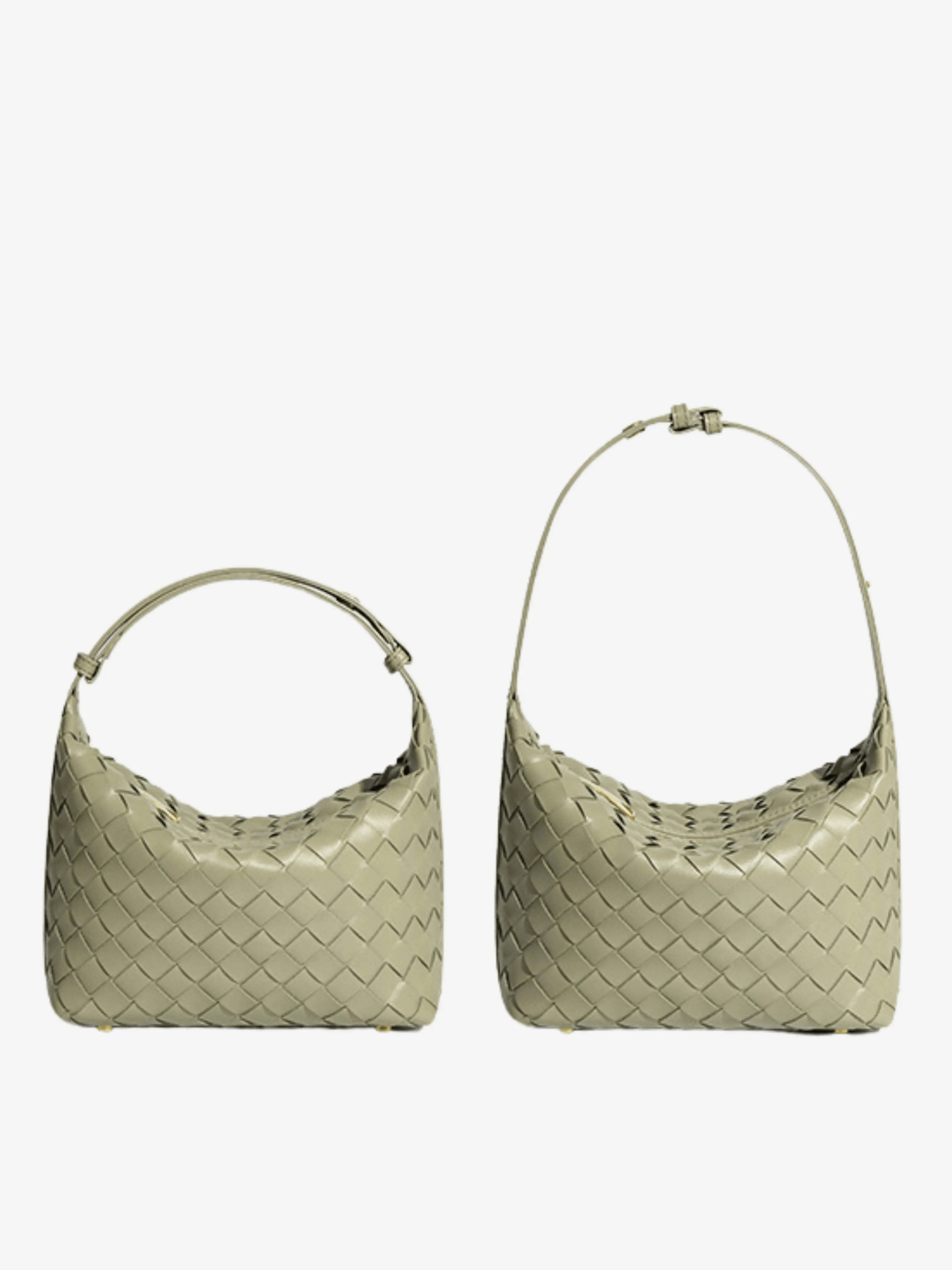 Isabella | Luxe Burgundy Woven Leather Tote – Chic & Statement - Making - in Olive | Arvea Bags