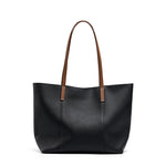 Isabella | Premium Leather Tote Bag – Chic & Spacious - in Brown | Arvea Bags