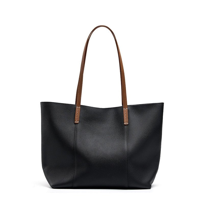 Isabella | Premium Leather Tote Bag – Chic & Spacious - in Brown | Arvea Bags